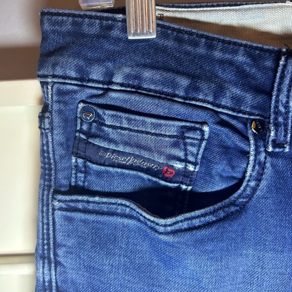 Diesel trompe l'oeil jean sweatpants - Picture 8 of 16